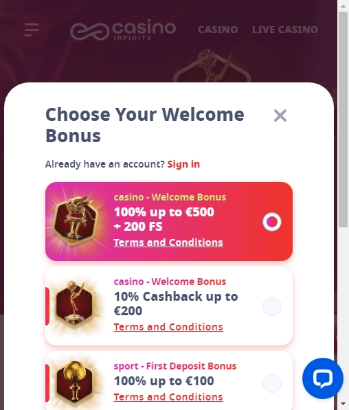 Casino Infinity